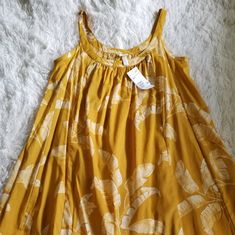 Brand New With Tags Mustard Color H&M Dress. Long Petite Size M. Poshmark's Commission Is 20%. My Earnings Is $20. Please Be Considerate When Making Offers. Flowy H&m Dress For Vacation, H&m Flowy Summer Dress, Casual H&m Mini Dress For Vacation, H&m Casual Mini Dress For Vacation, H&m Casual Sundress For Summer, H&m Sleeveless Mini Dress For Vacation, H&m Summer Mini Dress For Vacation, H&m Casual Summer Sundress, H&m Sleeveless Sundress For Summer