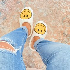 Dotsy's Boutique’s Instagram profile post: “☺︎ Just $30 for the trendiest slippers you’ll own this year & they’re going fast! • • • • • • #boutique #fashion #springfashion…” Smiley Slippers, Trendy Slippers, Can Light, Cozy Night, Boutique Fashion, Palm Beach Sandals, Jack Rogers, You Smile, Night In