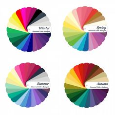 Color Analysis Summer, Nails For Winter, Autumn Color Palette Fashion, Deep Autumn Color Palette, Deep Winter Colors, Color Knowledge, Spring Palette, Spring Color Palette