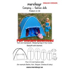 an advertisement for a tent with instructions on how to set up the tent and make it easy