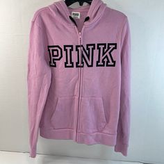 Women Pink Hoodie Size:S Color:Pink/Black Actual Pictures..Gently Used..Good Condition ..Clean..Smoke Free.. With Us You Can Shop With Confidence!! Reach Out If You Have Any Questions Or Would Like To Make An Offer..Follow Us We Post New Inventory Daily.... We Ship Immediately With Usps Priority Mail. Pink Bookbag, Black Sweats, Pink Friday, Women Pink, New Inventory, Freshman Year, Cute Jackets, Pink Victoria Secret, Pink Brand