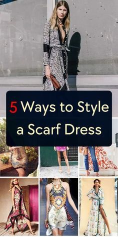 Scarf To Dress, Ways To Style A Scarf, Scarf Dresses, Style A Scarf, Clothing Wardrobe, Fashion Fail, Scarf Dress, Flattering Dresses, Fashion Mistakes