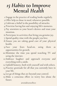 Discover ways to boost your mental health. From a balanced diet and regular exercise to mindfulness practices, self-care activities, and setting boundaries, find tips to improve your wellbeing. Stay connected and cultivate positive mindset. mindfulness, self-care, mindset shift, personal development, growth mindset, highest self, success, self-control, self improvement, self love, intellectual wellness, mental wellness, personal growth, build a better you, women wealth and wellness club How To Improve Yourself Mentally, Ways To Self Improve, Healthy Mental Habits, Positive Mindset Exercise, Selfcare Tips Mental Health, How To Improve Your Mental Health, Reinvent Quotes, How To Improve Mental Health, Productive Challenge