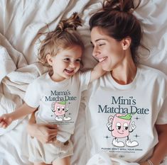 Cute Mothers Day Gift Cute Mommy and Me Matching Tops Fun Toddler Graphic T Shirt Mama's Matcha Date Retro Graphic Tee Shirt for Kids - Etsy Family Matching T-shirt With Funny Print, Playful Mother's Day Tops With Funny Print, Playful Name Print T-shirt For Mother's Day, Matching Mother’s Day Birthday T-shirt, Playful Tops With Funny Print For Mother's Day, Matching T-shirt For Birthday And Mother's Day, Playful Funny Print Family T-shirt, Playful Name Print Tops For Mother's Day, Playful Tops With Name Print For Mother's Day