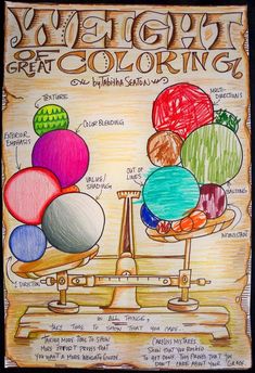 a poster with different colored balls on it and the words, what do you want to color