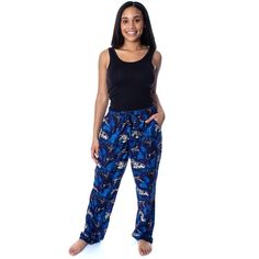 These are Star Wars pajama pants! If you're a fan of the incredible Star Wars saga that spans across 11 major films and countless spin-off, you're going to love this merchandise! These Star Wars sleep pants feature a fun allover space design with 3 of the most famous starships from the series, The X-Wing, The Tie-Fighter, and of course, the Millennium Falcon! The pants are made of an ultra-soft and smooth polyester fabric blend that has that fleecy feel! The pants have a lace-drawstring closure Blue Bottoms With Elastic Waistband For Sleepover, Blue Relaxed Fit Pants For Pajama Party, Blue Relaxed Fit Bottoms For Bedtime, Blue Relaxed Fit Sleepwear With Elastic Waistband, Star Pajama Pants, Blue Relaxed Fit Bedtime Bottoms, Blue Relaxed Fit Pants For Sleep, Cotton Lounge Pants With Character Print, Blue Relaxed Fit Sleep Pants