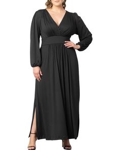 Kelsey Long Sleeve Maxi Dress | BLACK NOIR Flattering Maxi Dress, Dresses Materials, Maxi Dress Winter, Maxi Design, Plus Size Maxi Dress, Lace Evening Gowns, Plus Size Maxi, Midi Cocktail Dress, Sleeve Maxi Dress