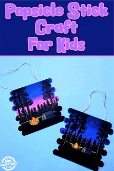 popsicle stick craft for kids to make