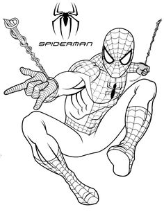 the amazing spiderman coloring pages