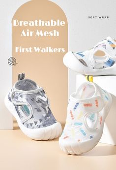 Brand Name: Sonkpuel Department Name: BabyGender: Baby Unisex Suitable age: 1-4 years Age Range: 0-24 months, 2-6 years Suitable Foot Length: 10 - 14.5 cmUpper Material: Mesh (Air mesh) Pattern Type: Solid Outsole Material: TPR Item Type: First Walkers Function: Breathable, Anti-slip Fashion Element: T-tied Closure Type: Hook & Loop Season: Summer Fit: Fits true to size, take your normal size CN: Guangdong Origin: Mainland China White Slip-resistant Sandals For Outdoor, White Slip-resistant Outdoor Sandals, Playful Non-slip Sandals, Blue Breathable Sandals For Spring, Blue Breathable Slide Sandals, Playful Outdoor Sandals For Summer, White Slip-resistant Sandals For The Beach, Playful White Non-slip Sandals, Playful Non-slip White Sandals