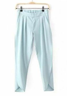 Tulip Salwar, Pant Inspiration, Light Blue Plain, Pant Pattern, Tulip Pants