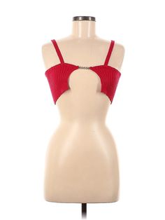 Finesse Sleeveless Top Size: Medium Red Tops - used. No Fabric Content, Sweetheart, | Finesse Sleeveless Top Red Sweetheart Tops - Used - Size Medium Red Sleeveless Top, Red Tops, Strapless Tops, Red Top, Sleeveless Top, Women Handbags, Womens Tops, Size Medium, Handbags