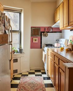 the kitchen is clean and ready for us to use