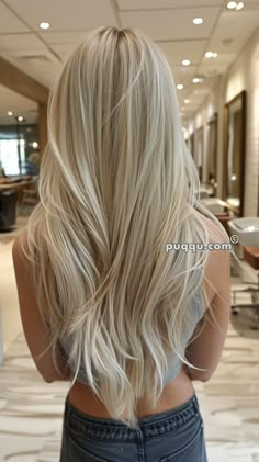 How to Get Stunning Platinum Blonde Hair at Home Platinum Blonde Hair With Deminsion, Go Blonde At Home, Blonde Hair To Show Hair Dresser, Full Highlights On Dirty Blonde Hair, Blonde Hair Full Highlights, Blonde Hair 2025, Warm Platinum Blonde Hair, Full Blonde Hair, Creamy Vanilla Blonde Hair