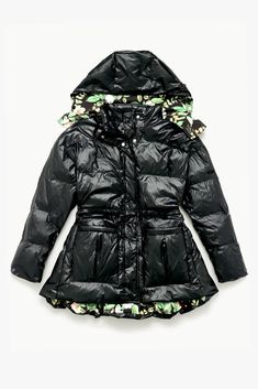 Turn heads this season with the Pearl Puffer. With an enchanted hood, snatched waist, and bustle effect on the booty, this piece brings the drama (and the warmth). Our fav way to wear? With the drawcord waist pulled for the peak hourglass effect. Fitted Hooded Parka With Padded Collar, Black Spring Parka With Detachable Hood, Fitted Black Parka With Double-lined Hood, Fall Fitted Puffer Jacket With Double-lined Hood, Fitted Puffer Parka For Fall, Fitted Puffer Parka For Winter, Fitted Puffer Jacket With Double-lined Hood For Fall, Fitted Fall Parka With Padded Collar, Black Spring Parka For Cold Weather