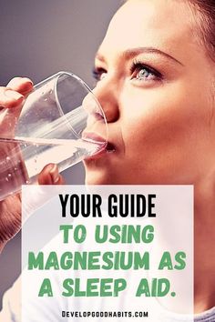 Your Guide to Using Magnesium As a Sleep Aid. | Learn how a magnesium supplement may be your ticket to improve sleep quality and quantity. Magnesium Glycinate Benefits, Best Magnesium Supplement, Signs Of Magnesium Deficiency, Calm Magnesium, Magnesium For Sleep, Magnesium Deficiency Symptoms, Magnesium Powder, Best Magnesium, Magnesium Supplement