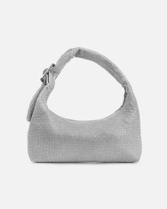 Our Alessa Silver Diamante Shoulder Bag was designed to be seen, and who won't be looking when you step out with this on your next big night out. Featuring all-over diamante detailing to catch the lights, our Alessa shoulder bag is the ultimate option for packing all your night out essentials and glamming up your look.  Measurements: Length: 28 cm. Width: 1 cm. Height: 13 cm. Big Night, Women's Heels, Heels Shoes, Womens Heels, Apparel Accessories, Latest Fashion, Night Out, London, Shoulder Bag