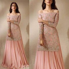 Sharara Ideas, Sharara Designs, Princesses Disney, Oufits Casual, Outfits Dress, Salwar Kamiz, Indian Gowns Dresses, Pakistani Bridal Dresses, Indian Gowns