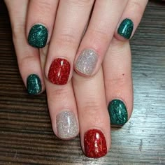 Holiday Nails Christmas Dip Powder, Christmas Nails Glitter, Nails Unique, New Years Nails, Unicorn Craft, Revel Nail Dip Powder, Best Gel Nail Polish