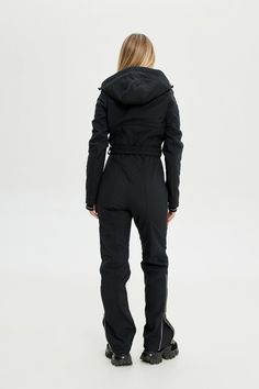 Women Ski Jumpsuit Black Waterproof Slim Ski Suit Skinny Ski - Etsy Ukraine Black Outerwear For Snowboarding During Ski Season, Black Outerwear For Snowboarding Ski Season, Black Outerwear For Snowboarding In Ski Season, Winter Black High Stretch Jumpsuits And Rompers, High Stretch Black Winter Jumpsuits And Rompers, Black High Stretch Winter Jumpsuits And Rompers, Black High Stretch Jumpsuits And Rompers For Winter, Hooded High Stretch Outerwear For Winter, Black Ski Outerwear For Ski Season