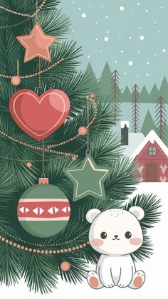 #wallpaer,#christmas Cute Christmas Wallpaper, Cute Christmas, Wall Design, Aesthetic Wallpapers, Wall Painting, Phone Wallpaper, Coloring Books, Wallpapers