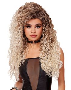 Transform yourself into the ultimate fashionista by accessorizing your costume with this Gorgeous Curls Wig. This blonde wig features long and luscious locks that will have you feeling like a true diva at any costume function. Material: Synthetic fiber Care: Hand wash with cool water and mild shampoo; air dry Imported Chloe Culture Wigs, Gigi Wigs, Hairalicious Wig, Curls Wig, Transform Yourself, Halloween Wigs, Mild Shampoo, Black Horse, Blonde Wig