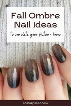 Go for golden glam with these autumn French tips! 🍁✨ Sparkle through the season. 💅 #GoldenNails #AutumnGlam #FrenchMani Elegant Fall Nails 2023, Nail Art Designs Ombre Simple, Black And Brown Ombre Nails, Black Ombre Dip Nails, Sns Ombre Nails Fall, Sns Nails Fall Colors, Brown Ombre Dip Nails, Sns Fall Colors, Fall Nails 2023 Ombre