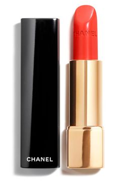 What it is: A vibrant and luminous lipstick with an ultrafine, melt-away, second-skin-like texture.What it does: Perfect from the very first stroke, this lipstick leaves you with deep, radiant and satiny color. How to use: Apply directly to lips. If using a lip pencil, apply the lipstick with a brush.- 0.12 oz. Chanel Rouge Allure Velvet, Colourpop Lip, Lipsense Lip Colors, Winter Lips, Chanel Lipstick, Chanel Rouge, Ruby Woo, Lip Gloss Colors, Matte Lip Color