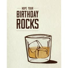 Birthday Rocks Card by Good Paper Birthday Rocks, Birthday Pins, Happy Birthday Meme, Happy Birthday Pictures, Bday Cards, Happy Birthday Messages, Birthday Meme, Birthday Love, Happy Birthday Quotes