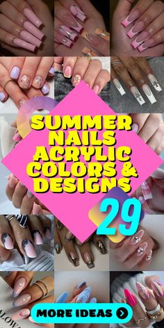 Full of Fun: Colorful and Bright Summer Acrylic Designs.Make your nails a conversation starter with full of fun, colorful, and bright summer acrylic designs. From neon art ideas on coffin long nails to unique patterns on square long shapes, let your creativity shine. Yellow, blue, black, and red provide a versatile palette for bright colors art, ensuring your nails are as vibrant and energetic as your summer adventures. Black Nail Art, Red Blossoms, Colors Art