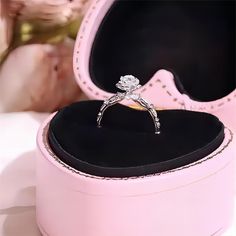 Description:Specifications:Material: cubic zirconia, moissanite stone, silverColors: silverSize: #7 adjustableWeight: 2.6 g/pc Say "I do" to this stunning Silver Diamond Ring 💍 Flaunt your love for a lifetime with this sparkling diamond ring. Perfect for any special occasion and guaranteed to make a statement. Shine on! (Pun intended 😉) Sparkling Diamond Ring, Silver Diamond Ring, Nice Gifts, Moissanite Diamond Rings, Wedding Banquet, Enamel Bracelet, Best Jewelry, Engagement Jewelry, Bangles Jewelry