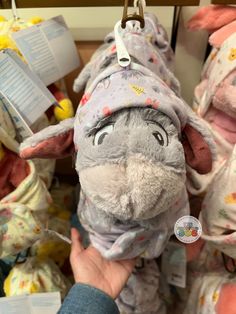 Provide your child with a cozy companion with this Eeyore plush toy, one of Winnie the Pooh's closest friends. The soft touch construction and blanket wrap make this toy an ideal source of comfort and fun. This is a must-have for all Disney fans. Disney Core, Eeyore Plush, Piglet Eeyore, Disney Babies, Cute Winnie The Pooh, Story Ig, Disney Plush, Blanket Wrap, Cute Little Things