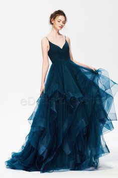 Prom Dresses 2023 Teal, Dark Prom Dresses Long, Prom Dresses Spaghetti Strap, Black And Teal Dress, Teal Dress Prom, Dark Turquoise Prom Dress, Dark Blue Wedding Dresses, Aline Prom Dress, Prom Dresses 2023 Blue