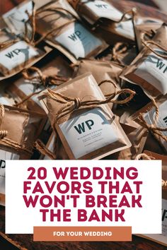 Creative Cheap Wedding Favors: 20 Ideas Your Guests Will Love Wedding Party Favor Ideas For Guests, Guest Party Favors Wedding, Useful Wedding Favors For Guests Cheap, Minimalist Wedding Favors, Wedding Favors For 200 Guests, Cheap Unique Wedding Favors, Cheap Thank You Gifts For Wedding Guests, Cheap Diy Wedding Favors For Guests, Wedding Favors Ideas Unique