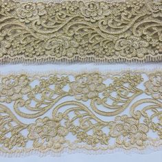 Are you looking for high-quality, decorative corded lace trims to enhance your special-occasion dresses, evening gowns, quinceanera dresses, and dance costumes? Look no further! Lace USA's exquisite Corded Couture Lace Trim is just the perfect touch the needs! Each yard of the trim is intricately hand-crafted on 100% Polyester Net Mesh, measuring up to 4 inches in width. Choose from our five fabulous colors and ignite your craftsmanship with beauty and elegance. Add that luxurious touch to your Couture Bridal Gowns, Dress Trims, Mesh Netting, Corded Lace, Lace Trims, Next Clothes, Bridal Tiara, Dresses Evening, Bridal Lace