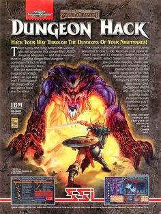 an advertisement for the nintendo game dragon hack