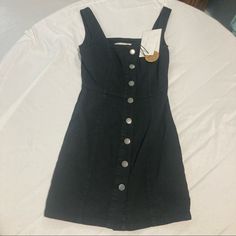 Reposhing This Item I Purchased From @Beachy740. Loved It, But Just Too Small For Me. Questions? Leave A Comment Below! Black Buttoned Mini Dress For Summer, Black Mini Dress With Button Closure For Summer, Cotton On, Leave A Comment, Size 2, Womens Dresses, Women Shopping, Dresses, Color