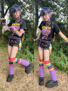 one of my favorite outfits ive made so far :3 Nightcore Outfits, Bastardcore Outfits, Weird Core Outfits, Scenecore Fashion, Weirdcore Fashion, Therian Outfits, Outfit Inspo Alt, Scene Kid Outfits, Weirdcore Outfits