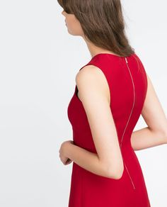 VESTIDO CORTO-Ver todo-Vestidos-MUJER | ZARA Venezuela Zara Collection, Red Dress Short, Online Sale, Online Sales, Clothes Online, Short Dress, Backless Dress Formal, Online Womens Clothing, Red Dress