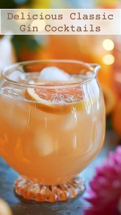 a close up of a drink in a glass on a table