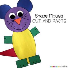 the shape mouse cut and paste is shown