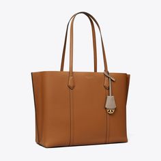 Perry Triple-Compartment Tote Bag: Women's Designer Tote Bags | Tory Burch Ella Tote, Expensive Bag, Designer Tote Bags, Laptop Tote, Womens Designer Handbags, Designer Totes, Zip Tote, Mini Tote Bag, Tory Burch Bag