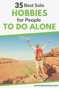 Find your peace with these 35 solo hobbies, specifically designed to promote personal growth and relaxation. Whether you're seeking a new challenge or a calming pastime, explore activities perfect for you. Solo Activities | Best Hobbies Alone | Creative Hobbies | Relaxing Hobbies | Personal Growth Activities | Independent Hobbies | Mindfulness Hobbies | Solo Leisure Time| Hobby| Introverts| Introversion Best Hobbies For Introverts, Hobbies For Mental Health, Hobbies For Introverts, You Need 5 Hobbies, Solo Hobbies, Things To Do Alone Outside, Hobbies For Women In Their 20s, Physical Hobbies, Fun Hobbies To Try