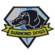 a patch with the words diamond dogs on it