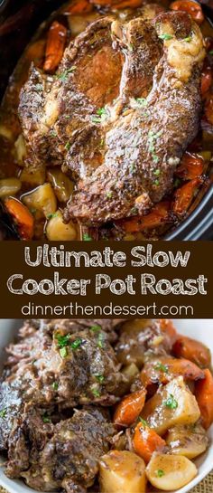 the ultimate slow cooker pot roast recipe