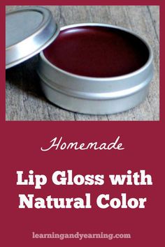 Lipgloss Homemade, Make Your Own Lip Gloss, Homemade Lip Gloss, Lip Gloss Natural, Making Perfume, Alkanet Root, Spa Music, Lip Sticks