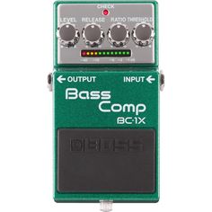 Boss BC-1X Bass Compressor Effects Pedal Boss Pedals, Bass Pedals, Guitar Effects Pedals, Bass Player, Guitar Pedals, Guitar Effects, Game Boy Advance Sp, Guitar Amp, Effects Pedals