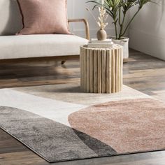 Add a touch of color and design with this uniquely stunning area rug. Prized for its durability and ease of care, this synthetic rug is the perfect choice for your high traffic areas of the home. This rug is soft to the touch while featuring a unique sheen finish to its overall look and design. Give your room the elevated finish you have been looking for with this eye catching floor covering. George Oliver Rug Size: Rectangle 5'3" x 7'7" | Beige / Gray Rectangle 5'3" x 7'7" Area Rug - George Oli Grey Geometric Rug, Kitchen Beige, Dark Blue Rug, Grey Couches, Area Rug For Living Room, Synthetic Rugs, Turkey Design, Floor Covering, Living Room Area Rugs