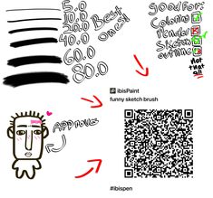 some type of qr code that has been drawn on it