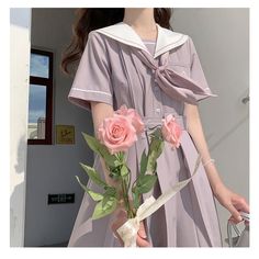 Vendor: Egirldoll Type: dress Price: 42.99 Summer Pastel JK Sailor Pastel Dress ON585